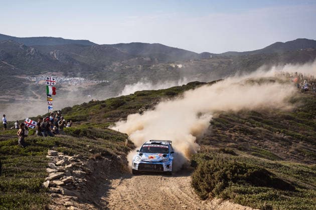 AUTO - WRC, Motorsport Rallye, WM - RALLY ITALIA SARDEGNA 2026 23 Teemu SUNINEN, Antti HAAPALA, TOYOTA GR Yaris, action during the 2026 Rally Italia Sardegna, 13th round of the 2026 WRC World Rally Car Championship, from October 1 to 4, 2026 at Alghero, Italy - AlgheroItaly  Copyright: xNikosxKatikisx