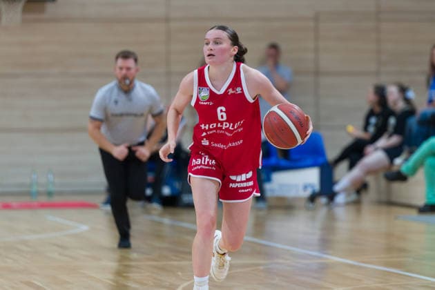 Nicole Brochlitz Lions, 6, halfit Lions vs. TK Hannover Luchse, Women s Basketball, 1st Bundesliga, DBBL, Matchday 1 of the 2026–27 season, April 10, 2026, SWH Arena, Saxony-Anhalt, Germany