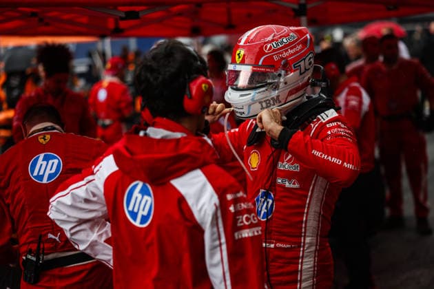 F1 - BAHRAIN GRAND PRIX IN MALAYSIA 2026 starting grid LECLERC Charles (mco), Scuderia Ferrari SF-26, portrait during the 2026 Formula 1 Bahrain Grand Prix in Malaysia, 16th round of the 2026 Formula One World Championship, WM, Weltmeisterschaft from October 2 to 4, 2026 on the Sepang International Circuit, in Sepang, Malaysia - SepangMalaysia Copyright: xANTONINxVINCENTx
