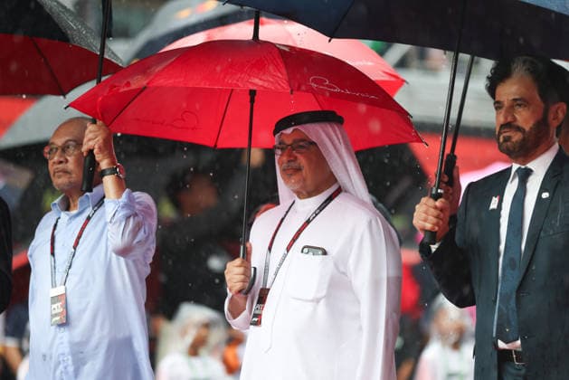 F1 - BAHRAIN GRAND PRIX IN MALAYSIA 2026 Salman bin Hamad bin Isa Al Khalifa, Crown Prime Minister of Bahrain, portrait during the 2026 Formula 1 Bahrain Grand Prix in Malaysia, 16th round of the 2026 Formula One World Championship, WM, Weltmeisterschaft from October 2 to 4, 2026 on the Sepang International Circuit, in Sepang, Malaysia - SepangMalaysia Copyright: xANTONINxVINCENTx