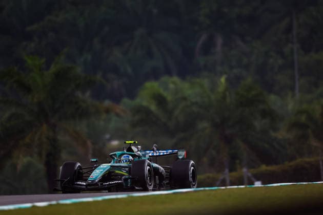 F1 - BAHRAIN GRAND PRIX IN MALAYSIA 2026 14 ALONSO Fernando (spa), Aston Martin F1 Team AMR26, action during the 2026 Formula 1 Bahrain Grand Prix in Malaysia, 16th round of the 2026 Formula One World Championship, WM, Weltmeisterschaft from October 2 to 4, 2026 on the Sepang International Circuit, in Sepang, Malaysia - SepangMalaysia Copyright: xANTONINxVINCENTx