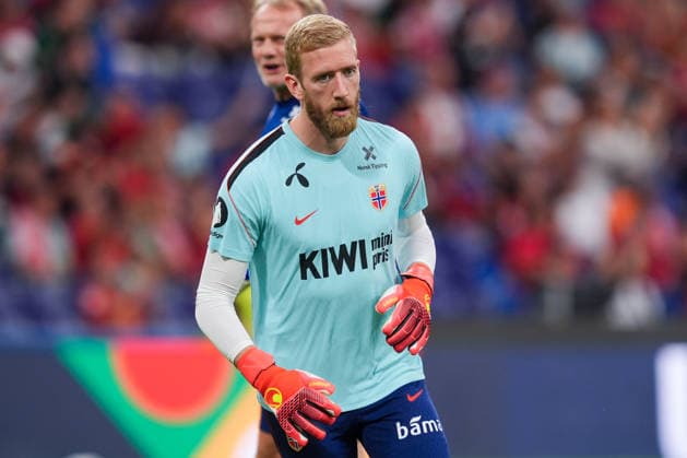 Soccer, Nations League: Portugal vs. Norway, Nations League, Porto, Portugal, October 4, 2026: Norway s Egil Selvik before the international soccer match between Portugal and Norway in the Nations League at Estádio do Dragão. Photo by Lise Aserud, NTB, Porto, Portugal. EDITORIAL USE ONLY. RESTRICTED USE FOR BETTING COMPANIES. Copyright: xLisexAserudxx xNTBx