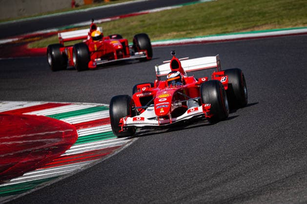 IPA89306510 - GERHARD BERGER Ferrari F310B – 1997 Historic Italian Grand Prix, Mugello (FI), October 2–4, 2026.  Copyright: xFedericoxBasile IPAxSportx xx IPA89306510