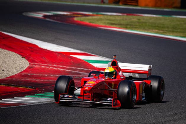 IPA89306518 - EDDIE IRVINE Ferrari F2003-GA – 2003 Historic Italian Grand Prix, Mugello (FI), October 2–4, 2026. Copyright: xFedericoxBasile IPAxSportx xx IPA89306518