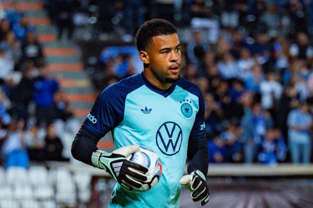 Nations League, Group A, Matchday 4, Greece vs. Germany at Toumba Stadium in Thessaloniki Noah Atubolu, Germany Copyright: xBahhoxKarax