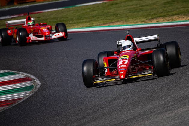 IPA89306524 - RENE ARNOUX Ferrari 412 T2 – 1995 Historic Italian Grand Prix, Mugello (FI), October 2–4, 2026.  Copyright: xFedericoxBasile IPAxSportx xx IPA89306524