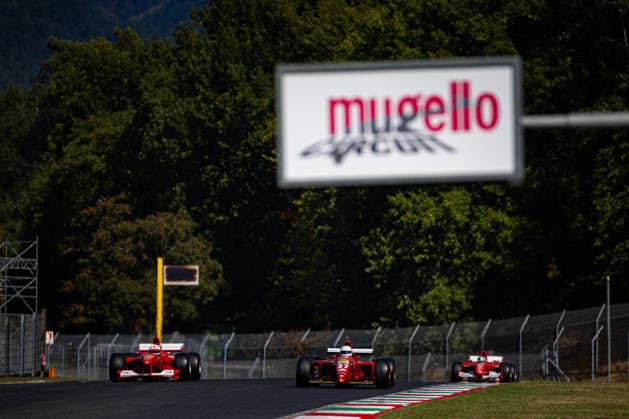 IPA89306640 - RENE ARNOUX Ferrari 412 T2 – 1995 Historic Italian Grand Prix, Mugello (FI), October 2–4, 2026.  Copyright: xFedericoxBasile IPAxSportx xx IPA89306640