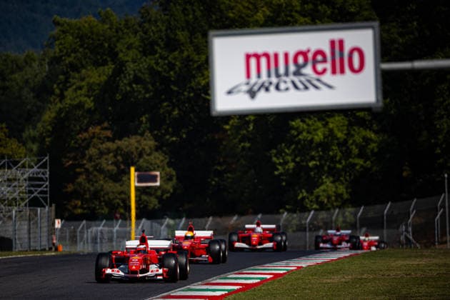 IPA89306659 - GERHARD BERGER Ferrari F310B – 1997 Historic Italian Grand Prix, Mugello (FI), October 2–4, 2026.  Copyright: xFedericoxBasile IPAxSportx xx IPA89306659