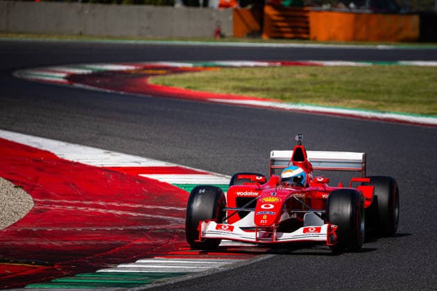 IPA89306534 - MIKA SALO Ferrari F399 – 1999 Historic Italian Grand Prix, Mugello (FI), October 2–4, 2026.  Copyright: xFedericoxBasile IPAxSportx xx IPA89306534