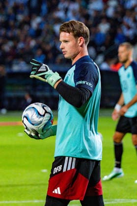 Nations League, Group A, Matchday 4, Greece vs. Germany at Toumba Stadium in Thessaloniki Jonas Urbig, Germany Copyright: xBahhoxKarax