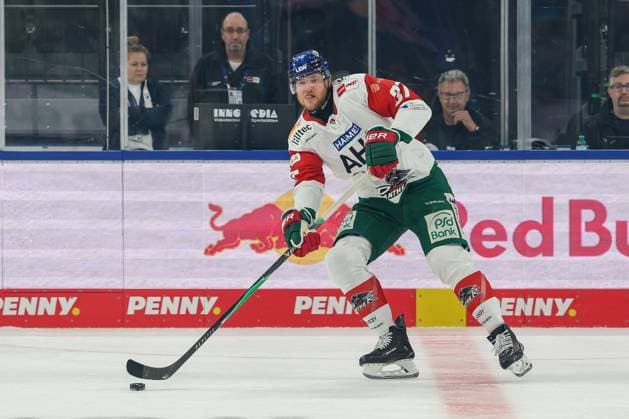 Kyle Wood, 37, Augsburg Panthers; EHC Red Bull Munich vs. Augsburg Panthers, Matchday 6, Ice Hockey, Penny DEL, October 3, 2026, Munich, Bavaria, Germany Copyright: xkolbert-press ChristianxKolbertx