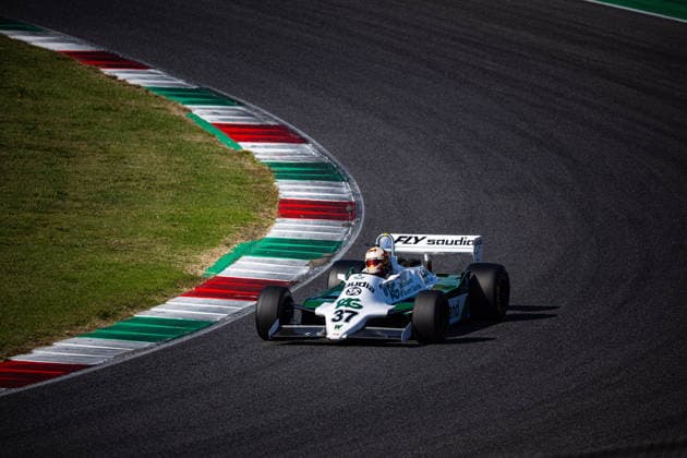 IPA89306977 - Masters Racing Legends class car, during the Historic Italian Grand Prix, Mugello (FI), October 2–4, 2026.  Copyright: xFedericoxBasile IPAxSportx xx IPA89306977