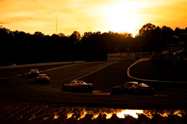 AUTO - IMSA - PETIT LE MANS 2026 77 KING Harry (gbr), PICARIELLO Alessio (bel), TANDY Nick (gbr), AO Racing, Porsche 911 GT3 R (992.2), action, 03 GARCIA Antonio (esp), KIRCHHOFER Marvin (ger), SIMS Alexander (gbr), Corvette Racing by Pratt Miller Motorsports, Chevrolet Corvette Z06 GT3.R, action during the 2026 Motul Petit Le Mans, 11th round of the 2026 IMSA WeatherTech SportsCar Championship, from October 1 to 3, 2026 on the Michelin Raceway Road Atlanta in Braselton, Georgia, United States of America - BraseltonUnited States  Copyright: xFabrizioxBoldonix