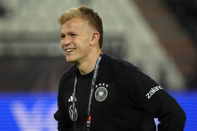 October 4, 2026, Soccer, Men s, 2027 UEFA Nations League, Greece vs. Germany, Jonathan Burkardt, Germany, Thessaloniki, Toumba Stadium, Thessaloniki, Greece, GRE Copyright: xSebastianxBachx