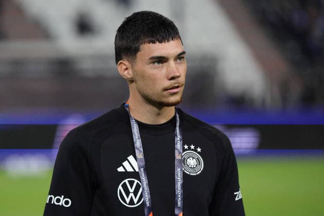 October 4, 2026, Soccer, Men s, 2027 UEFA Nations League, Greece vs. Germany, Felix Keidel, Germany, Thessaloniki, Toumba Stadium, Thessaloniki, Greece, GRE Copyright: xSebastianxBachx