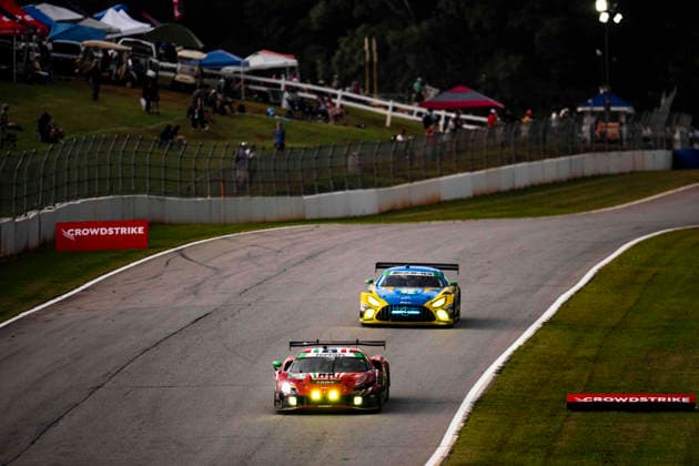 AUTO - IMSA - PETIT LE MANS 2026 21 FUOCO Antonio (ita), MANN Simon (gbr), WADOUX Lilou (fra), AF Corse, Ferrari 296 GT3 Evo, action during the 2026 Motul Petit Le Mans, 11th round of the 2026 IMSA WeatherTech SportsCar Championship, from October 1 to 3, 2026 on the Michelin Raceway Road Atlanta in Braselton, Georgia, United States of America - BraseltonUnited States Copyright: xFabrizioxBoldonix