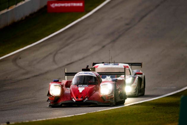 AUTO - IMSA - PETIT LE MANS 2026 99 CAMERON Dane (usa), EDGAR Jonny (gbr), HYETT P. J. (usa), AO Racing, Oreca 07-Gibson, action during the 2026 Motul Petit Le Mans, 11th round of the 2026 IMSA WeatherTech SportsCar Championship, from October 1 to 3, 2026 on the Michelin Raceway Road Atlanta in Braselton, Georgia, United States of America - BraseltonUnited States Copyright: xFabrizioxBoldonix