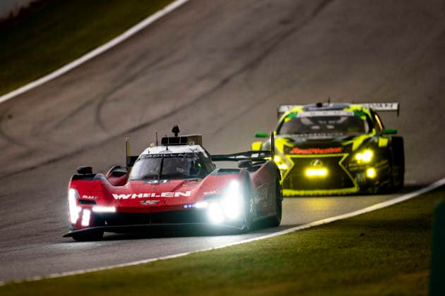 AUTO - IMSA - PETIT LE MANS 2026 31 AITKEN Jack (gbr), BAMBER Earl (nzl), VESTI Frederik (dnk), Cadillac Whelen, Cadillac V-Series.R, action during the 2026 Motul Petit Le Mans, 11th round of the 2026 IMSA WeatherTech SportsCar Championship, from October 1 to 3, 2026 on the Michelin Raceway Road Atlanta in Braselton, Georgia, United States of America - BraseltonUnited States  Copyright: xFabrizioxBoldonix