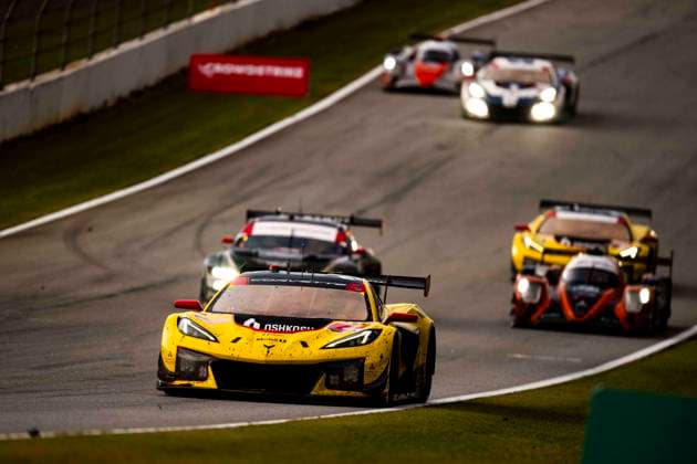 AUTO - IMSA - PETIT LE MANS 2026 04 CATSBURG Nicky (nld), MILNER Tommy (usa), VARRONE Nico (arg), Corvette Racing by Pratt Miller Motorsports, Chevrolet Corvette Z06 GT3.R, action during the 2026 Motul Petit Le Mans, 11th round of the 2026 IMSA WeatherTech SportsCar Championship, from October 1 to 3, 2026 on the Michelin Raceway Road Atlanta in Braselton, Georgia, United States of America - BraseltonUnited States  Copyright: xFabrizioxBoldonix
