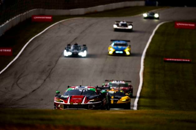 AUTO - IMSA - PETIT LE MANS 2026 23 KOCH Kenton (usa), MEGENNIS Robert (usa), TRIARSI Onofrio (usa), YE Yifei (chn), Triarsi Competizione, Ferrari 296 GT3 Evo, action during the 2026 Motul Petit Le Mans, 11th round of the 2026 IMSA WeatherTech SportsCar Championship, from October 1 to 3, 2026 on the Michelin Raceway Road Atlanta in Braselton, Georgia, United States of America - BraseltonUnited States  Copyright: xFabrizioxBoldonix