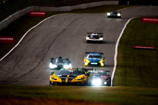 AUTO - IMSA - PETIT LE MANS 2026 70 IRIBE Brendan (usa), IRIBE Brendan (usa), SCHANDORFF Frederik (den), Inception Racing, Ferrari 296 GT3 Evo, action during the 2026 Motul Petit Le Mans, 11th round of the 2026 IMSA WeatherTech SportsCar Championship, from October 1 to 3, 2026 on the Michelin Raceway Road Atlanta in Braselton, Georgia, United States of America - BraseltonUnited States Copyright: xFabrizioxBoldonix
