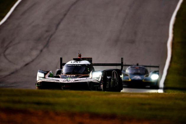 AUTO - IMSA - PETIT LE MANS 2026 60 BLOMQVIST Tom (gbr), BRAUN Colin (usa), DIXON Scott (nzl), Acura Meyer Shank Racing with Curb-Agajanian, Acura ARX-06, action during the 2026 Motul Petit Le Mans, 11th round of the 2026 IMSA WeatherTech SportsCar Championship, from October 1 to 3, 2026 on the Michelin Raceway Road Atlanta in Braselton, Georgia, United States of America - BraseltonUnited States Copyright: xFabrizioxBoldonix