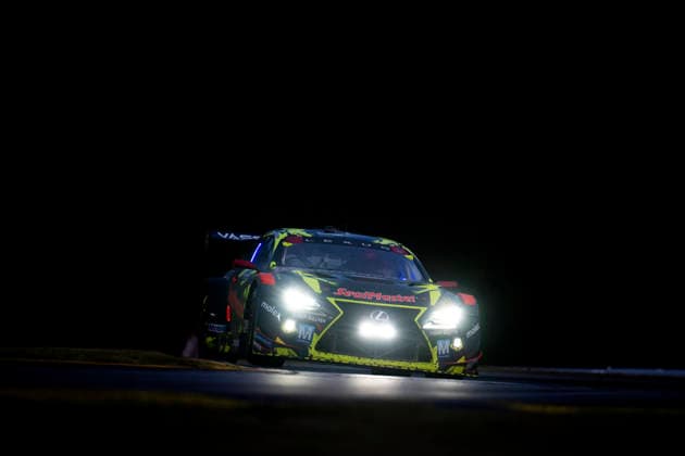 AUTO - IMSA - PETIT LE MANS 2026 14 BARNICOAT Ben (gbr), HAWKSWORTH Jack (gbr), KIRKWOOD Kyle (usa), Vasser Sullivan Racing, Lexus RC F GT3, action during the 2026 Motul Petit Le Mans, 11th round of the 2026 IMSA WeatherTech SportsCar Championship, from October 1 to 3, 2026 on the Michelin Raceway Road Atlanta in Braselton, Georgia, United States of America - BraseltonUnited States  Copyright: xFabrizioxBoldonix