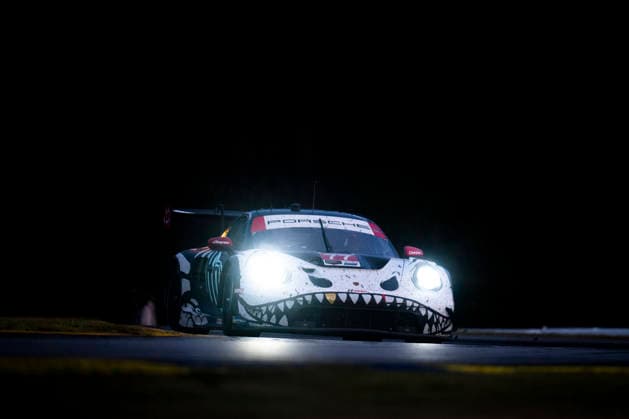 AUTO - IMSA - PETIT LE MANS 2026 77 KING Harry (gbr), PICARIELLO Alessio (bel), TANDY Nick (gbr), AO Racing, Porsche 911 GT3 R (992.2), action during the 2026 Motul Petit Le Mans, 11th round of the 2026 IMSA WeatherTech SportsCar Championship, from October 1 to 3, 2026 on the Michelin Raceway Road Atlanta in Braselton, Georgia, United States of America - BraseltonUnited States  Copyright: xFabrizioxBoldonix