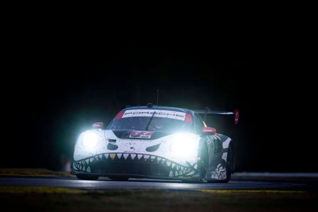AUTO - IMSA - PETIT LE MANS 2026 77 KING Harry (gbr), PICARIELLO Alessio (bel), TANDY Nick (gbr), AO Racing, Porsche 911 GT3 R (992.2), action during the 2026 Motul Petit Le Mans, 11th round of the 2026 IMSA WeatherTech SportsCar Championship, from October 1 to 3, 2026 on the Michelin Raceway Road Atlanta in Braselton, Georgia, United States of America - BraseltonUnited States  Copyright: xFabrizioxBoldonix