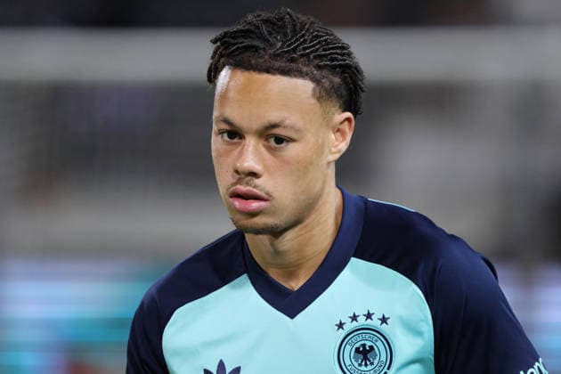 October 4, 2026, Soccer, Men s, 2027 UEFA Nations League, Greece vs. Germany, Derry Scherhant, Germany, Thessaloniki, Toumba Stadium, Thessaloniki, Greece, GRE Copyright: xSebastianxBachx
