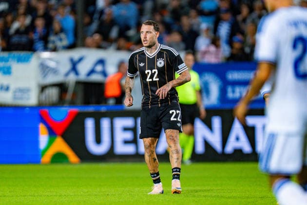 Nations League, Group A, Matchday 4, Greece vs. Germany at Toumba Stadium in Thessaloniki; David Raum, Germany Copyright: xBahhoxKarax