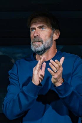 Nations League, Group A, Matchday 4, Greece vs. Germany at Toumba Stadium in Thessaloniki; Jürgen Klopp and the German team singing the national anthem Copyright: xBahhoxKarax