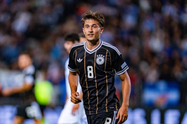 Nations League, Group A, Matchday 4, Greece vs. Germany at Toumba Stadium in Thessaloniki; Tom Bischof, Germany Copyright: xBahhoxKarax