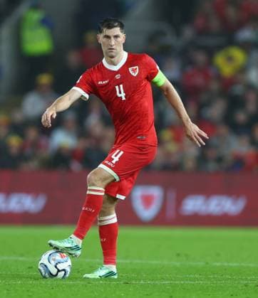Ben Davies of Wales Wales v Denmark, UEFA Nations League, Football, Cardiff City Stadium, Cardiff, UK - 04 Oct 2026Cardiff Cardiff City Stadium United Kingdom  Copyright: xKieranxMcManus Shutterstockx 17185536av