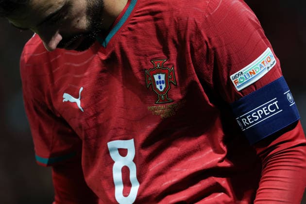 Porto, Portugal, October 4: Bruno Fernandes, captain of Portugal, during the UEFA Nations League 2026–27 League Phase Matchday 4 match between Portugal and Norway at Estádio do Dragão in Porto, Portugal Copyright: HMBxMedia JoaquimxFerreira