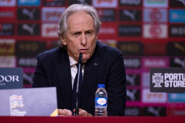 October 4, 2026, Porto, Porto, Portugal: PORTO, 04 OCTOBER - Jorge Jesus head coach of Portugal national team, Nationalteam is seen on the press conference, PK, Pressekonferenz after the game during the Portugal x Norway match for the UEFA Nations League 2026 at Estadio do Dragao on October 04, 2026 Porto Portugal - ZUMAl192 20261004_zsp_l192_006 Copyright: xMiguelxLemosx