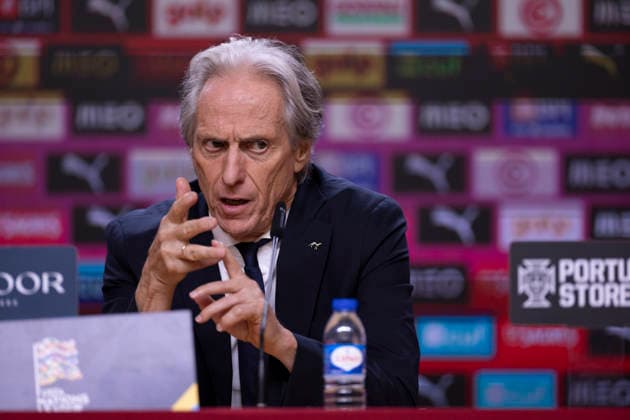 October 4, 2026, Porto, Porto, Portugal: PORTO, 04 OCTOBER - Jorge Jesus head coach of Portugal national team, Nationalteam is seen on the press conference, PK, Pressekonferenz after the game during the Portugal x Norway match for the UEFA Nations League 2026 at Estadio do Dragao on October 04, 2026 Porto Portugal - ZUMAl192 20261004_zsp_l192_017 Copyright: xMiguelxLemosx