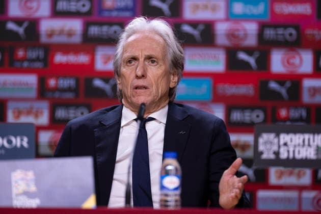 October 4, 2026, Porto, Porto, Portugal: PORTO, 04 OCTOBER - Jorge Jesus head coach of Portugal national team, Nationalteam is seen on the press conference, PK, Pressekonferenz after the game during the Portugal x Norway match for the UEFA Nations League 2026 at Estadio do Dragao on October 04, 2026 Porto Portugal - ZUMAl192 20261004_zsp_l192_020 Copyright: xMiguelxLemosx