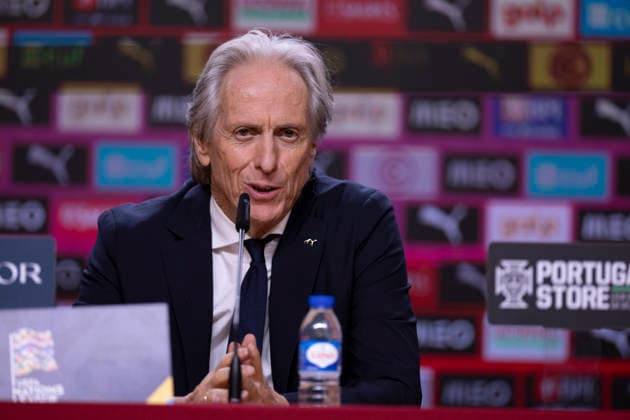 October 4, 2026, Porto, Porto, Portugal: PORTO, 04 OCTOBER - Jorge Jesus head coach of Portugal national team, Nationalteam is seen on the press conference, PK, Pressekonferenz after the game during the Portugal x Norway match for the UEFA Nations League 2026 at Estadio do Dragao on October 04, 2026 Porto Portugal - ZUMAl192 20261004_zsp_l192_023 Copyright: xMiguelxLemosx