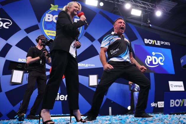 2026 BOYLE Sports World Grand Prix Wales Gerwyn Price after the 2026 Boyle Sports World Grand Prix Final at Mattioli Arena, Leicester, United Kingdom on 4 October 2026 Credit: Ryan Crockett Every Second Media Editorial use only. All images are copyright Every Second Media Limited. No images may be reproduced without prior permission. Copyright: xIMAGO EveryxSecondxMediax ESM-2198-0079 RyanxCrockettx xEveryxSecondxMediax