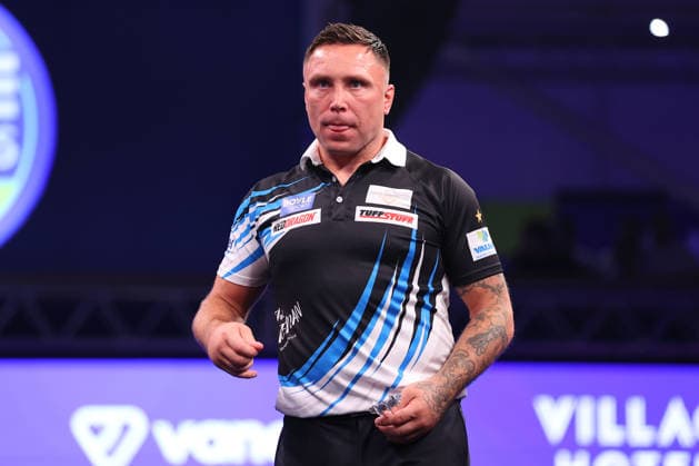 2026 BOYLE Sports World Grand Prix Wales Gerwyn Price reacts during the 2026 Boyle Sports World Grand Prix Final at Mattioli Arena, Leicester, United Kingdom on 4 October 2026 Credit: Ryan Crockett Every Second Media Editorial use only. All images are copyright Every Second Media Limited. No images may be reproduced without prior permission. Copyright: xIMAGO EveryxSecondxMediax ESM-2198-0082 RyanxCrockettx xEveryxSecondxMediax
