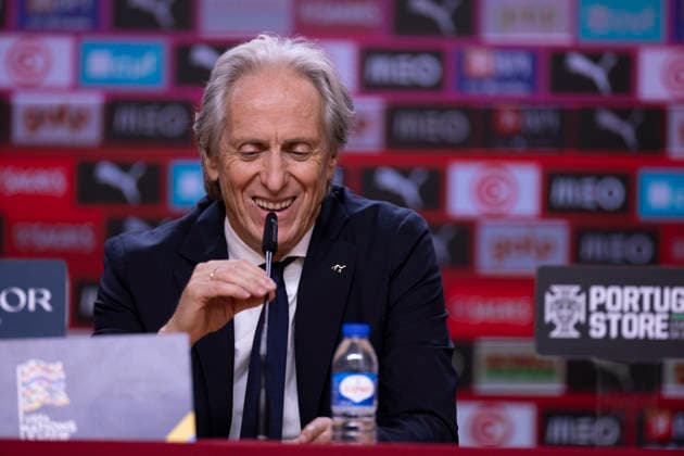 October 4, 2026, Porto, Porto, Portugal: PORTO, 04 OCTOBER - Jorge Jesus head coach of Portugal national team, Nationalteam is seen on the press conference, PK, Pressekonferenz after the game during the Portugal x Norway match for the UEFA Nations League 2026 at Estadio do Dragao on October 04, 2026 Porto Portugal - ZUMAl192 20261004_zsp_l192_045 Copyright: xMiguelxLemosx