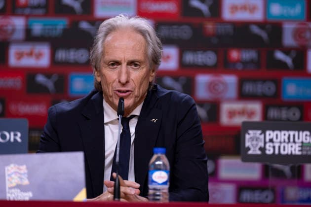 October 4, 2026, Porto, Porto, Portugal: PORTO, 04 OCTOBER - Jorge Jesus head coach of Portugal national team, Nationalteam is seen on the press conference, PK, Pressekonferenz after the game during the Portugal x Norway match for the UEFA Nations League 2026 at Estadio do Dragao on October 04, 2026 Porto Portugal - ZUMAl192 20261004_zsp_l192_056 Copyright: xMiguelxLemosx