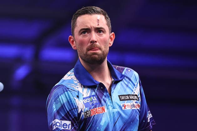 2026 BOYLE Sports World Grand Prix England s Luke Humphries reacts during the 2026 Boyle Sports World Grand Prix Final at Mattioli Arena, Leicester, United Kingdom on 4 October 2026 Credit: Ryan Crockett Every Second Media Editorial use only. All images are copyright Every Second Media Limited. No images may be reproduced without prior permission. Copyright: xIMAGO EveryxSecondxMediax ESM-2198-0104 RyanxCrockettx xEveryxSecondxMediax