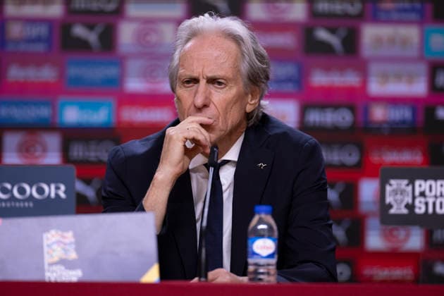 October 4, 2026, Porto, Porto, Portugal: PORTO, 04 OCTOBER - Jorge Jesus head coach of Portugal national team, Nationalteam is seen on the press conference, PK, Pressekonferenz after the game during the Portugal x Norway match for the UEFA Nations League 2026 at Estadio do Dragao on October 04, 2026 Porto Portugal - ZUMAl192 20261004_zsp_l192_063 Copyright: xMiguelxLemosx