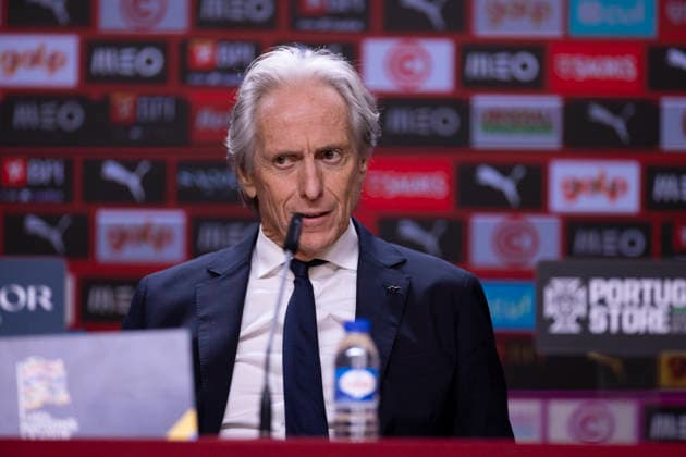 October 4, 2026, Porto, Porto, Portugal: PORTO, 04 OCTOBER - Jorge Jesus head coach of Portugal national team, Nationalteam is seen on the press conference, PK, Pressekonferenz after the game during the Portugal x Norway match for the UEFA Nations League 2026 at Estadio do Dragao on October 04, 2026 Porto Portugal - ZUMAl192 20261004_zsp_l192_066 Copyright: xMiguelxLemosx