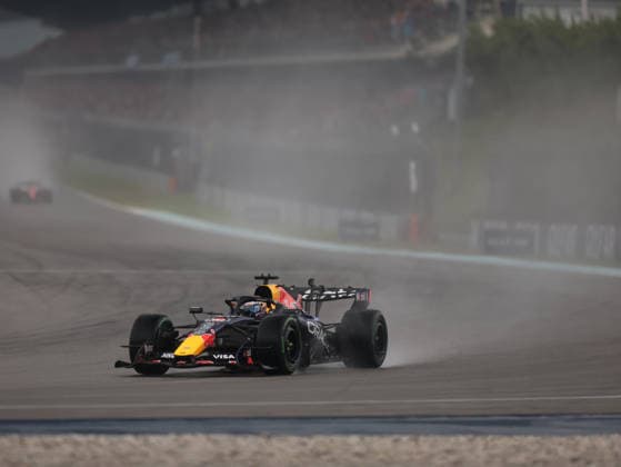 KUALA LUMPUR, MALAYSIA - OCTOBER 04: Max Verstappen of the Netherlands driving the (3) Oracle Red Bull Racing RB22 during the race of the FIA Formula 1 Grand Prix of Bahrain in Malaysia at the Sepang Circuit on October 04, 2026 in Kuala Lumpur, Malaysia. (Photo by Qian Jun SPP-Paddocker) Copyright: xQianxJun SPP-Paddockerx Sportspressphoto_SPR246370