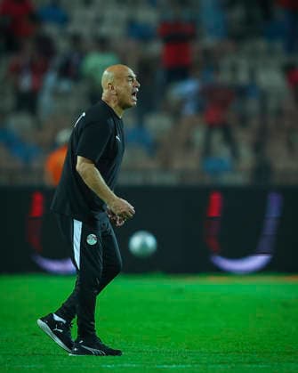 Egypt v South Africa - International Friendly, Länderspiel, Nationalmannschaft Hossam Hassan during the international friendly match between Egypt and South Africa at Cairo International Stadium, Cairo, Egypt Cairo Cairo EGYPT Copyright: xMohamedxTageldinx