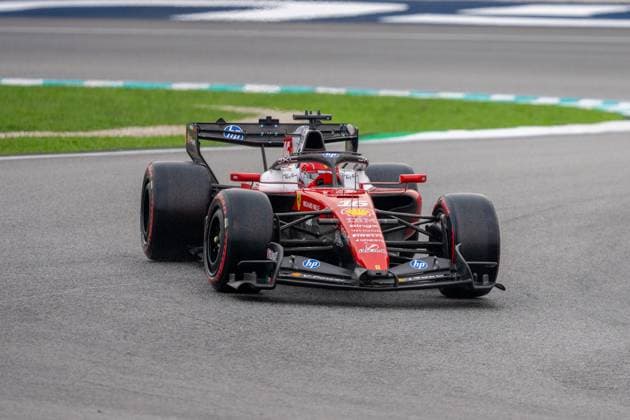 F1 2026: (Podium) Bahrain Grand Prix in Malaysia, Kuala Lumpur 04 Oct 2026 Charles Leclerc (MCO) (Scuderia Ferrari HP) during the race of the Formula 1 Bahrain Grand Prix In Malaysia 2026 at the Sepang International Circuit. Kuala Lumpur Malaysia Copyright: xLucaxMartinix xSOPAxImagesx Luca-Martini-1456226