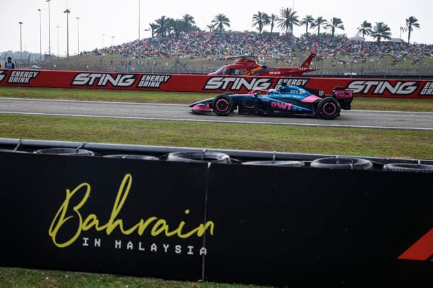 F1 - BAHRAIN GRAND PRIX IN MALAYSIA 2026 10 GASLY Pierre (fra), Alpine F1 Team A526, action during the 2026 Formula 1 Bahrain Grand Prix in Malaysia, 16th round of the 2026 Formula One World Championship, WM, Weltmeisterschaft from October 2 to 4, 2026 on the Sepang International Circuit, in Sepang, Malaysia - SepangMalaysia  Copyright: xXavixBonillax
